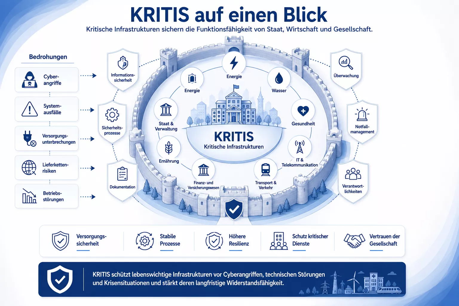 Die Bedeutung von KRITIS im Überblick